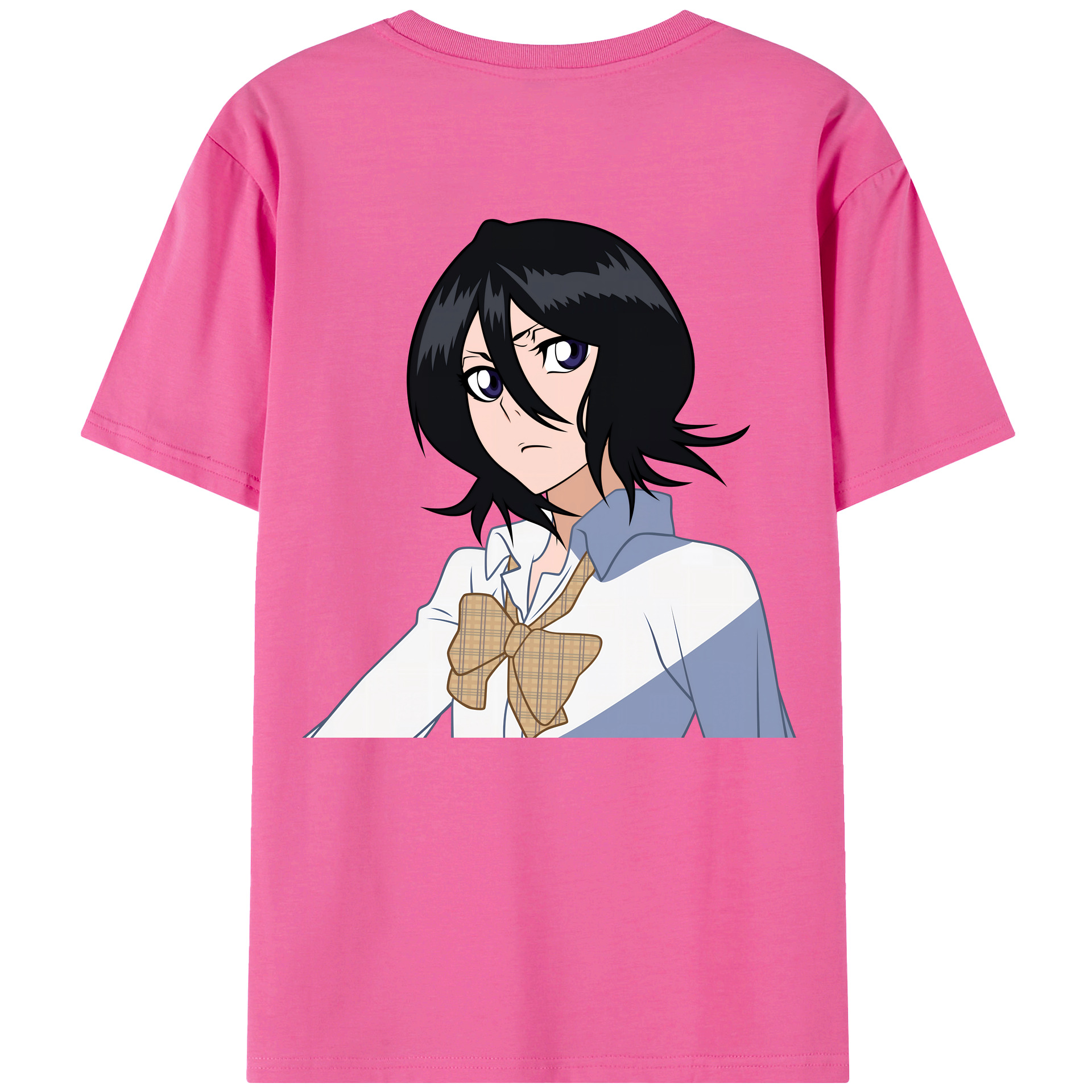 （画像用） ブリーチ 朽木ルキア BLEACH Kuchiki Rukia レディース半袖Tシャツ(バックプリント)